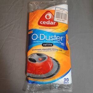 O Cedar O Duster Refills 20 Pads Robotic Floor Cleaner Cloths New